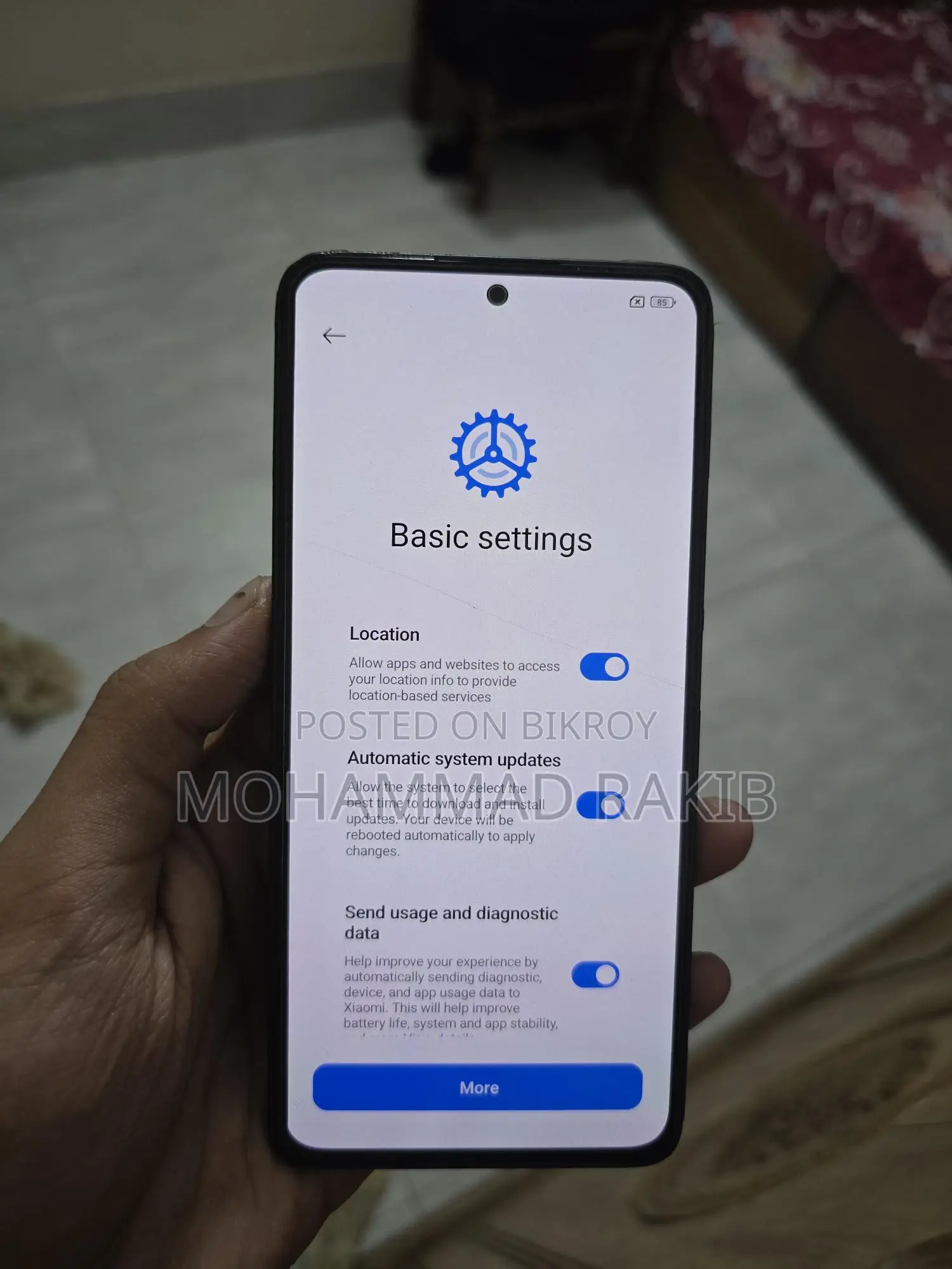 Xiaomi Redmi Note 13 (8+256)official used (Used)