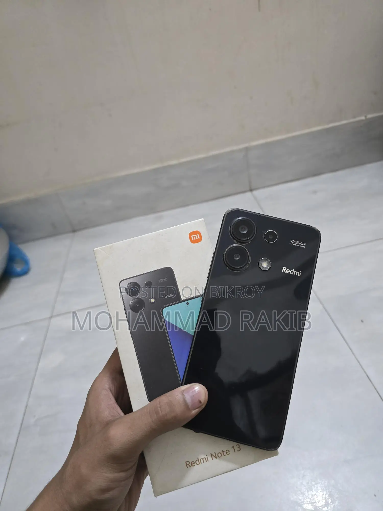 Xiaomi Redmi Note 13 (8+256)official used (Used)