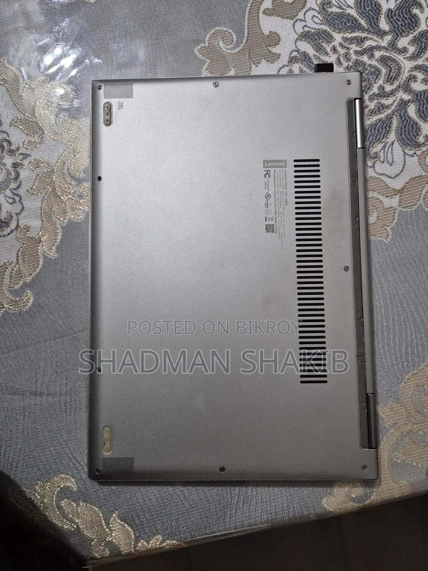 Laptop Lenovo Yoga 730 8GB Intel Core I5 SSD 256GB