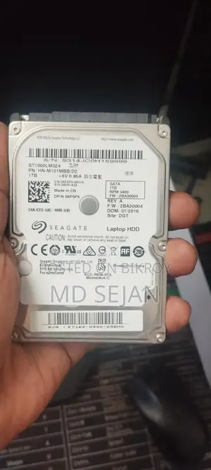 1 TB HDD 100% Health