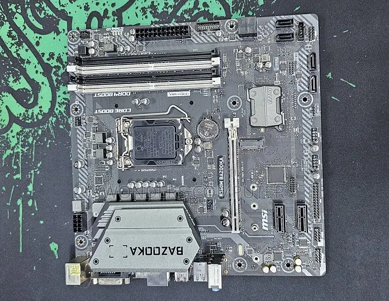 MSI B360M Bazooka is a Micro‑ATX Intel 8th 9th gen motherboard