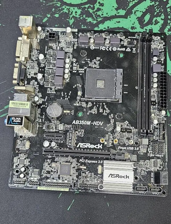 Asrock Ab350m-hdv Motherboard Amd AM4+