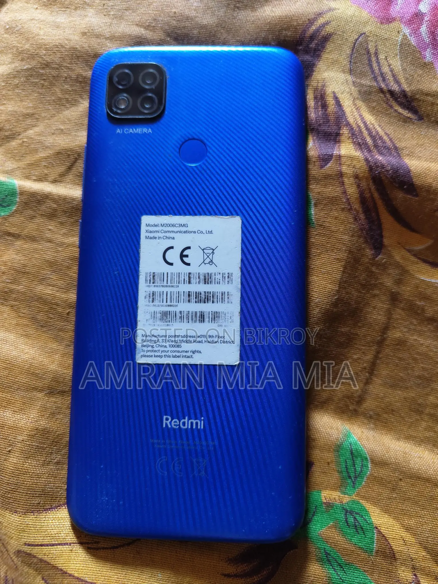 Xiaomi Redmi 9C (Used)