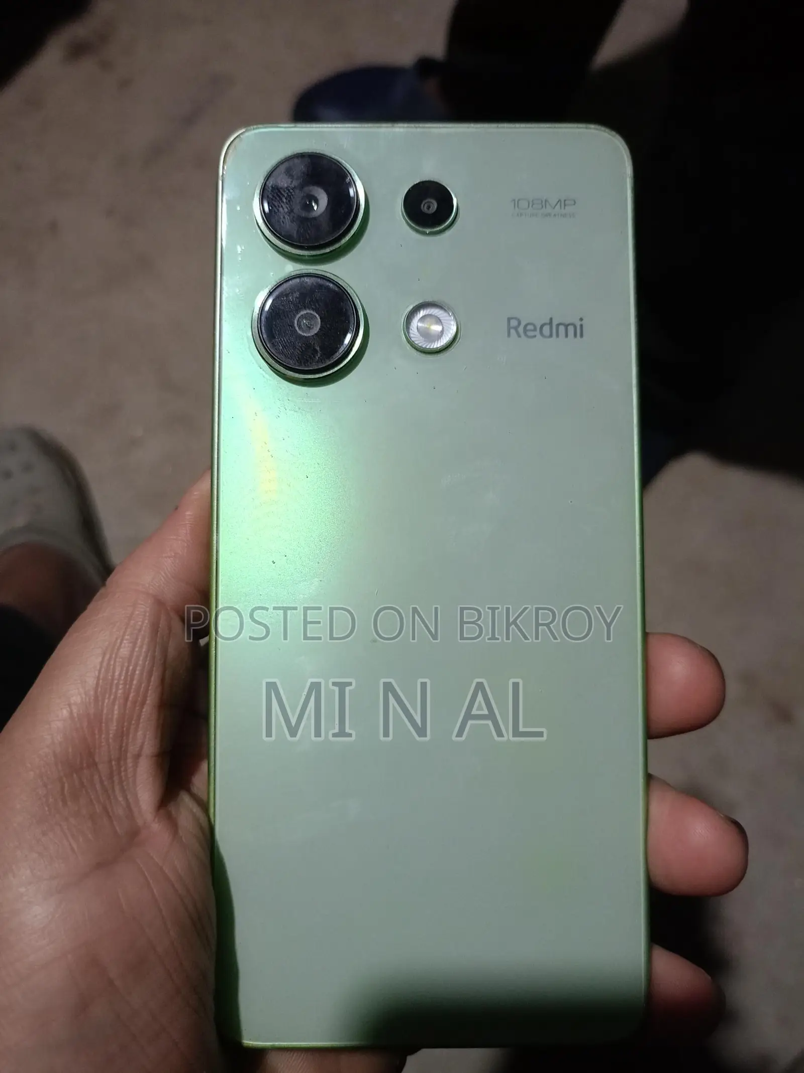 Xiaomi Redmi Note 13 কোনো সমোসা নাই (Used)