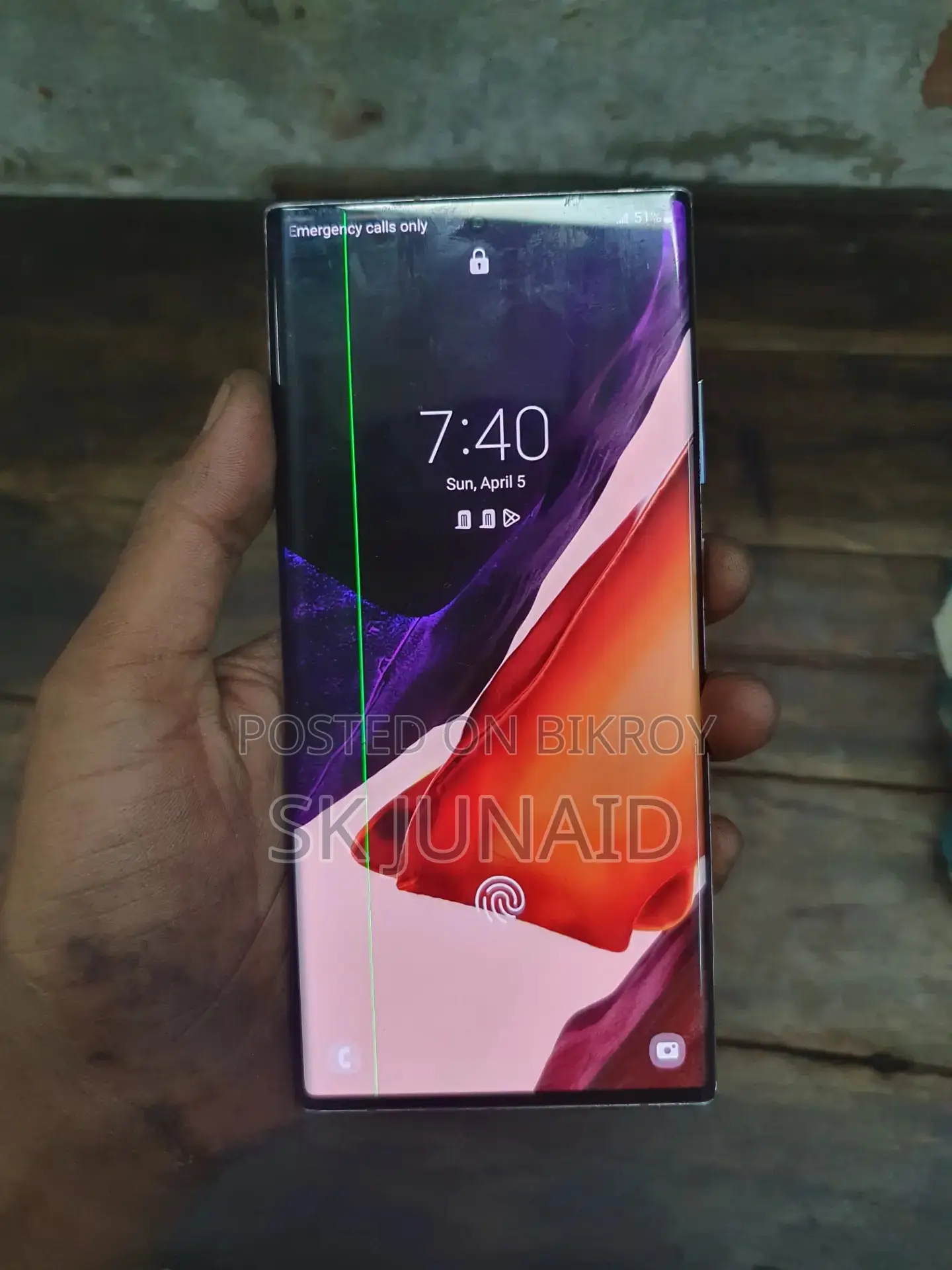 Samsung Galaxy Note 20 Ultra Old (Used)