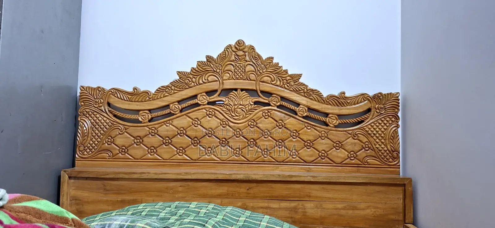 Teak Wood Bed