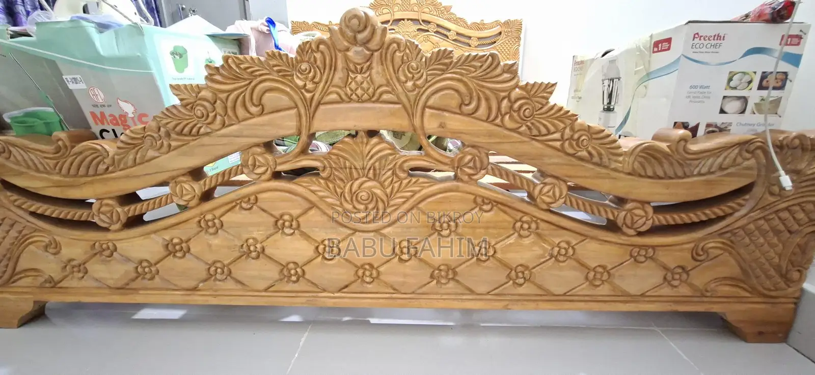 Teak Wood Bed