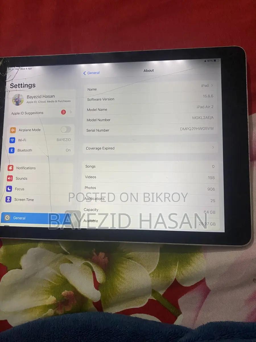 Apple ipad air 2