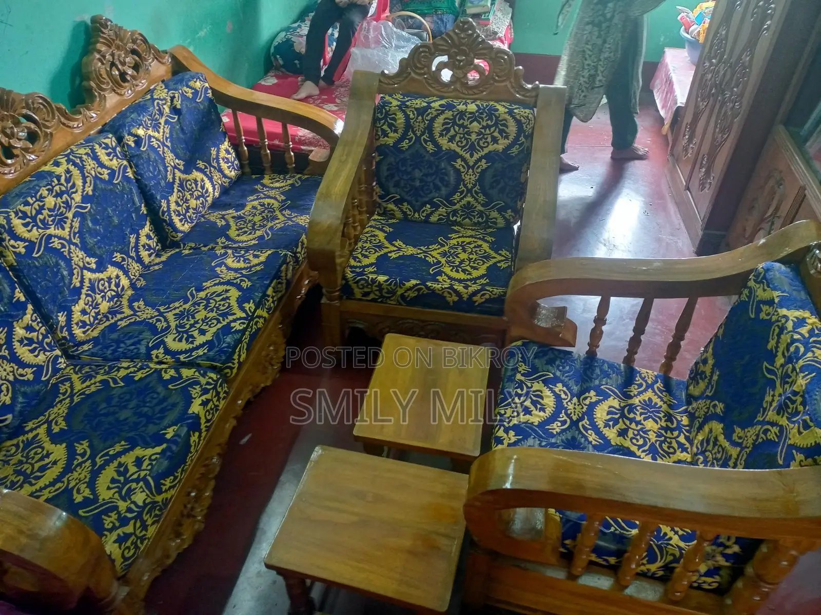 Akashi Wood Sofa