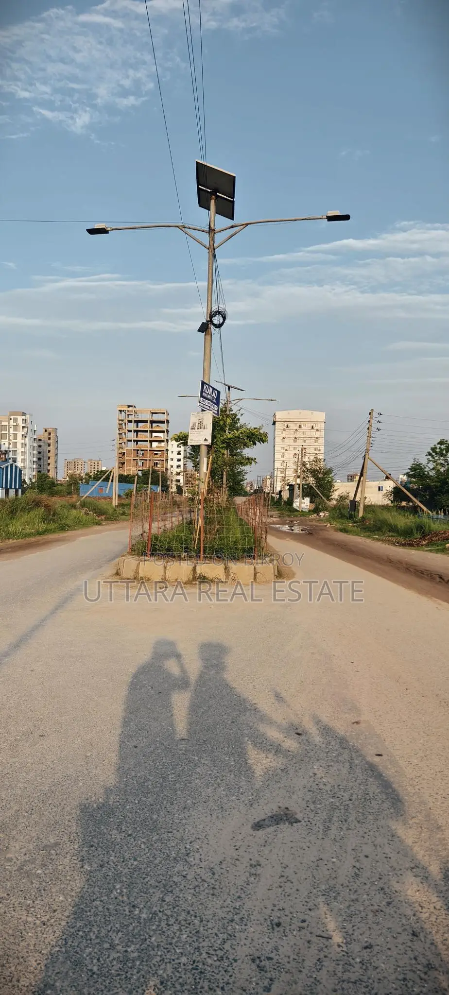 5 Katha Plot for Sale in Uttara Sector 16, South-Facing on 34ft Road
