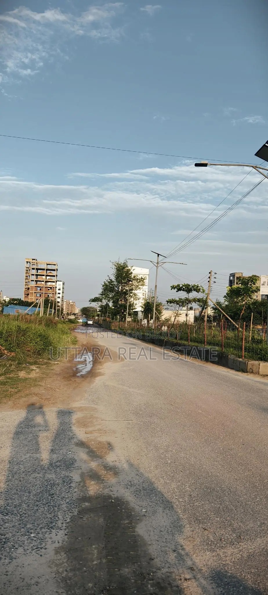 5 Katha Plot for Sale in Uttara Sector 16, South-Facing on 34ft Road