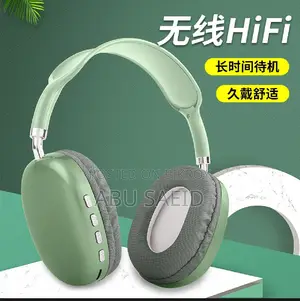 P9 Wireless Bluetooth Headphone V5.1 Anc 8h Playtime NFC Blue