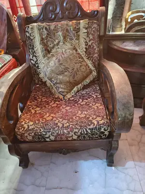 Original Mahogany Wood Sofa, 3 Years Used