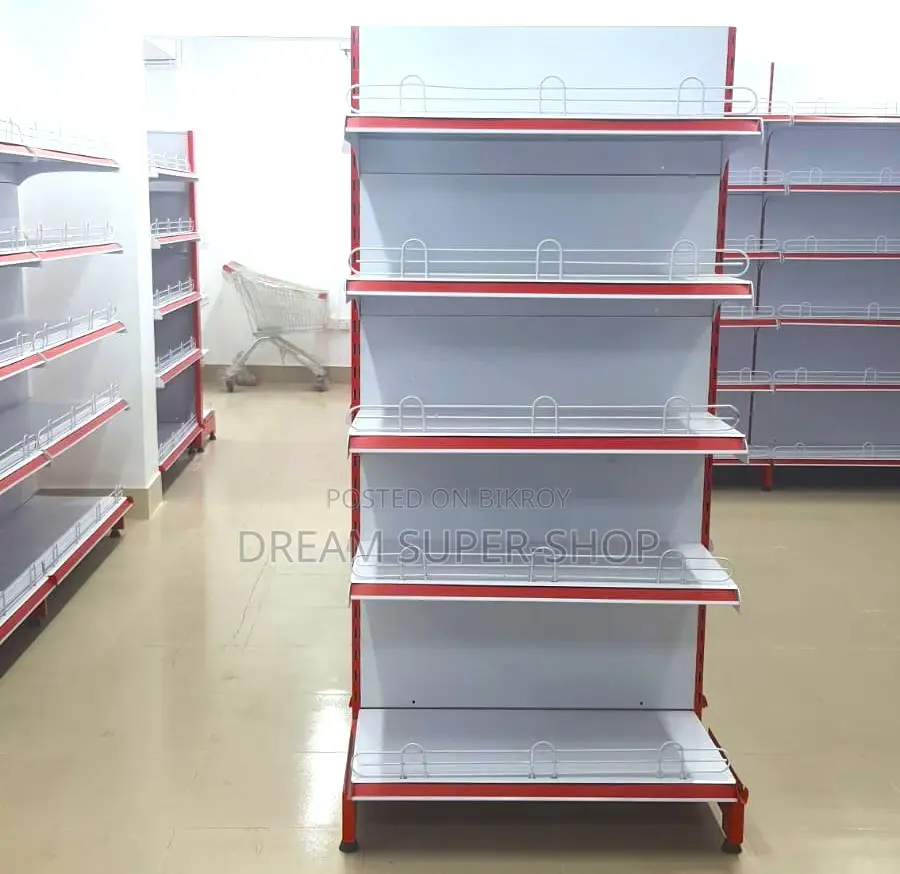 High Quality Gondola Shelving (Adjustable Display Racks)