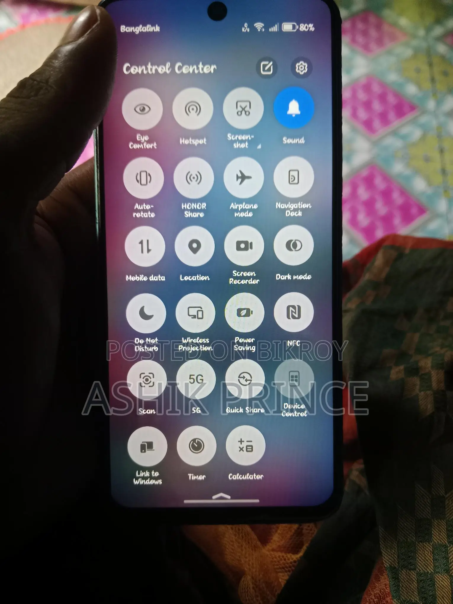 Honor 90 Lite 8+5 256 (Used)