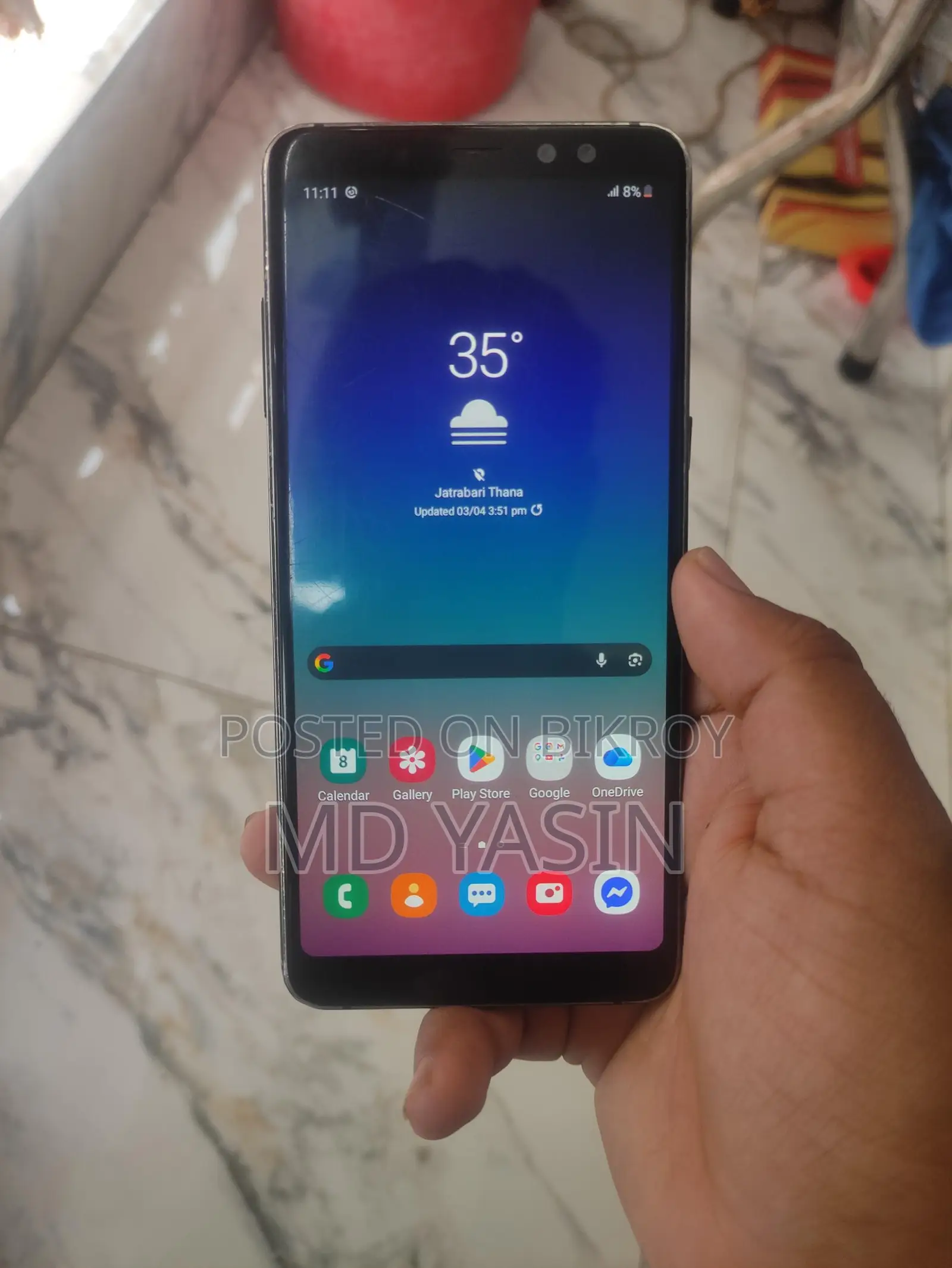 Samsung A8 plus (Used)