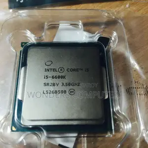Core i5 6th Gen - i5-6600K 6M Skylake Quad-Core 3.50 GHz
