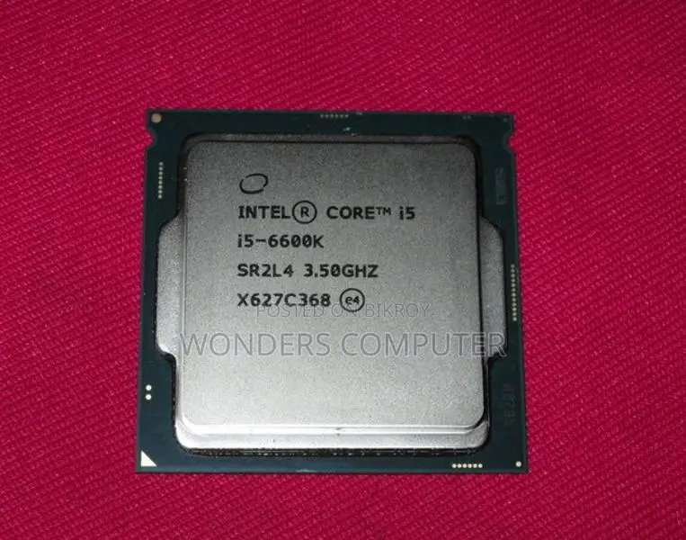 Core i5 6th Gen - i5-6600K 6M Skylake Quad-Core 3.50 GHz