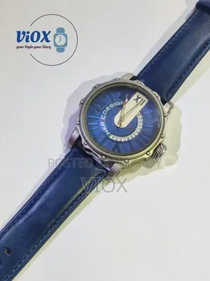 Stylish NEPiC Watch With Date | Light Blue/White Dial