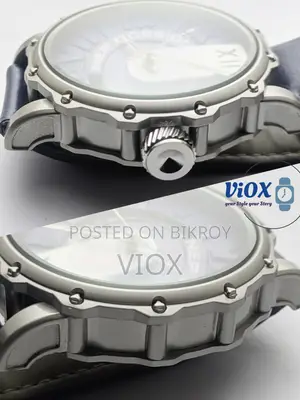 Stylish NEPiC Watch With Date | Light Blue/White Dial