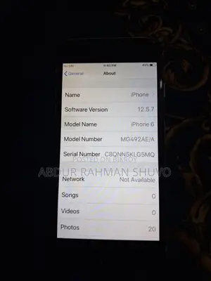 Apple iPhone 6 1/16 GB (Used)