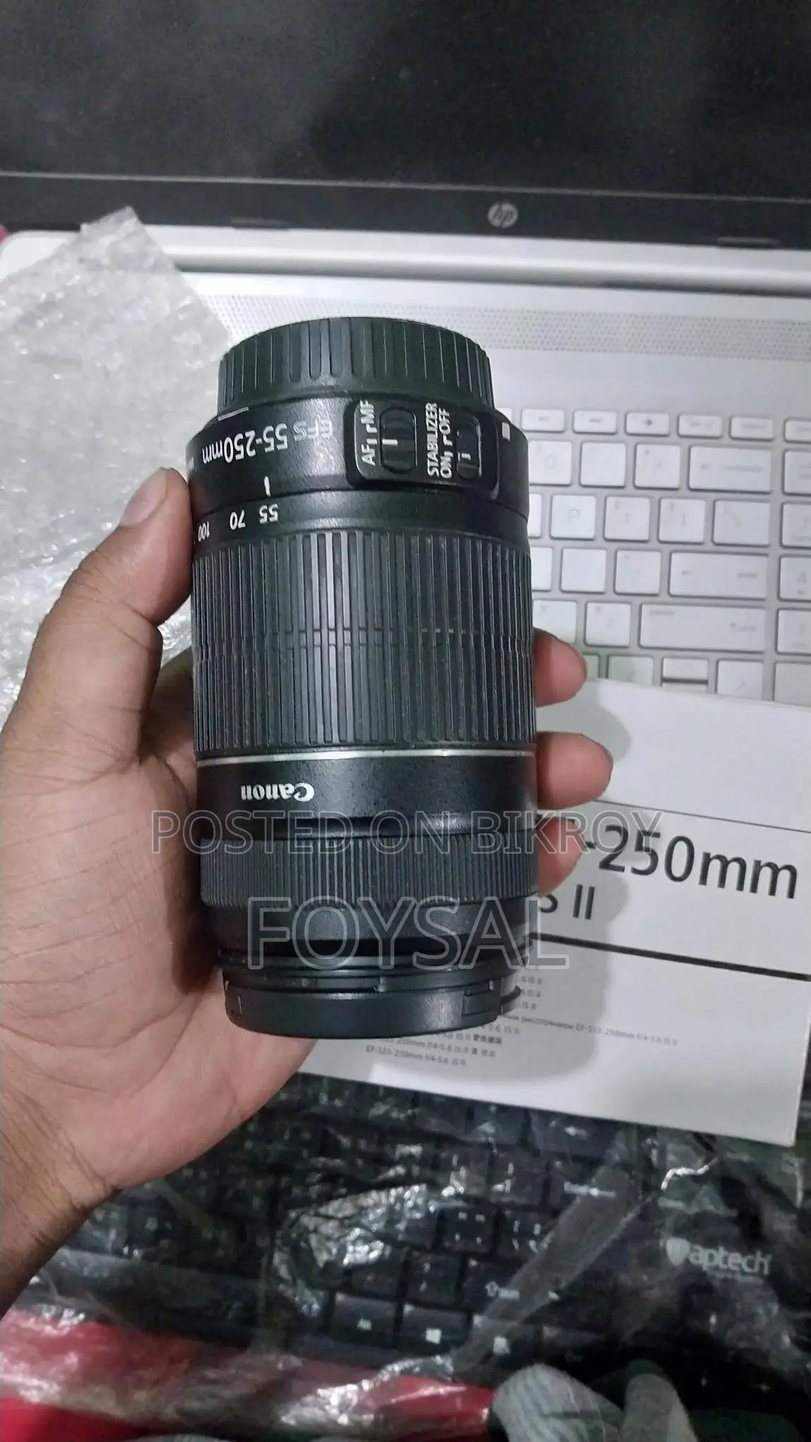 Canon EOS 550D + Prime Lens Zoom