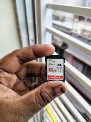 16 Gb Sandisk Camera Memory Card for Sell