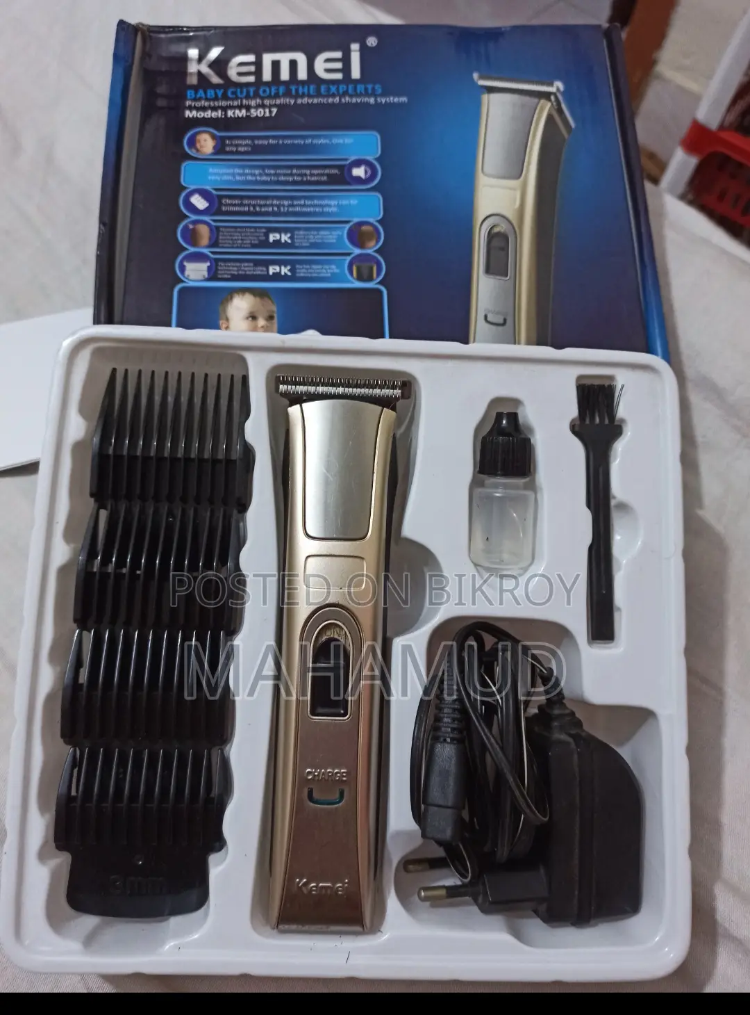 ট্রিমার প্রায় নতুন কন্ডিশন অরিজিনাল Kemei-5017