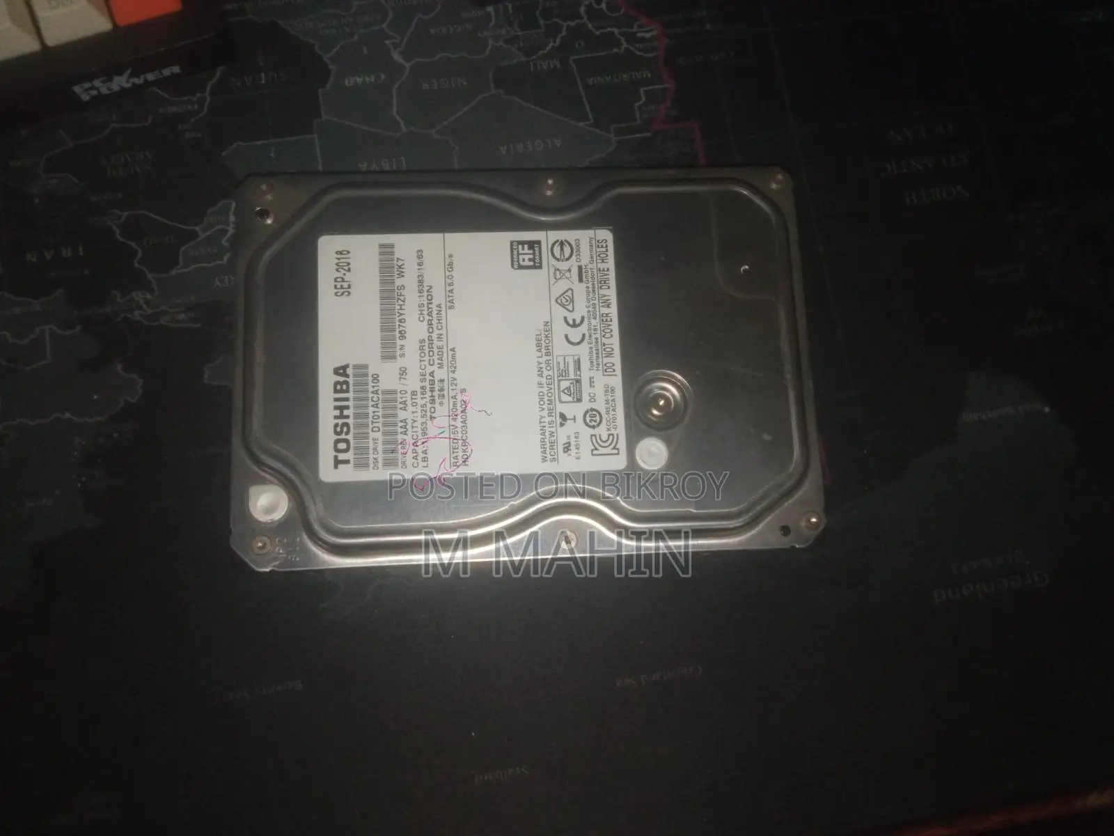 Toshiba 1tb hard drive