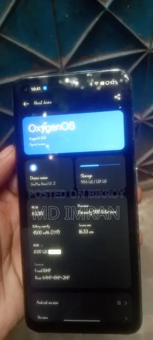 OnePlus Nord CE2 . (Used)