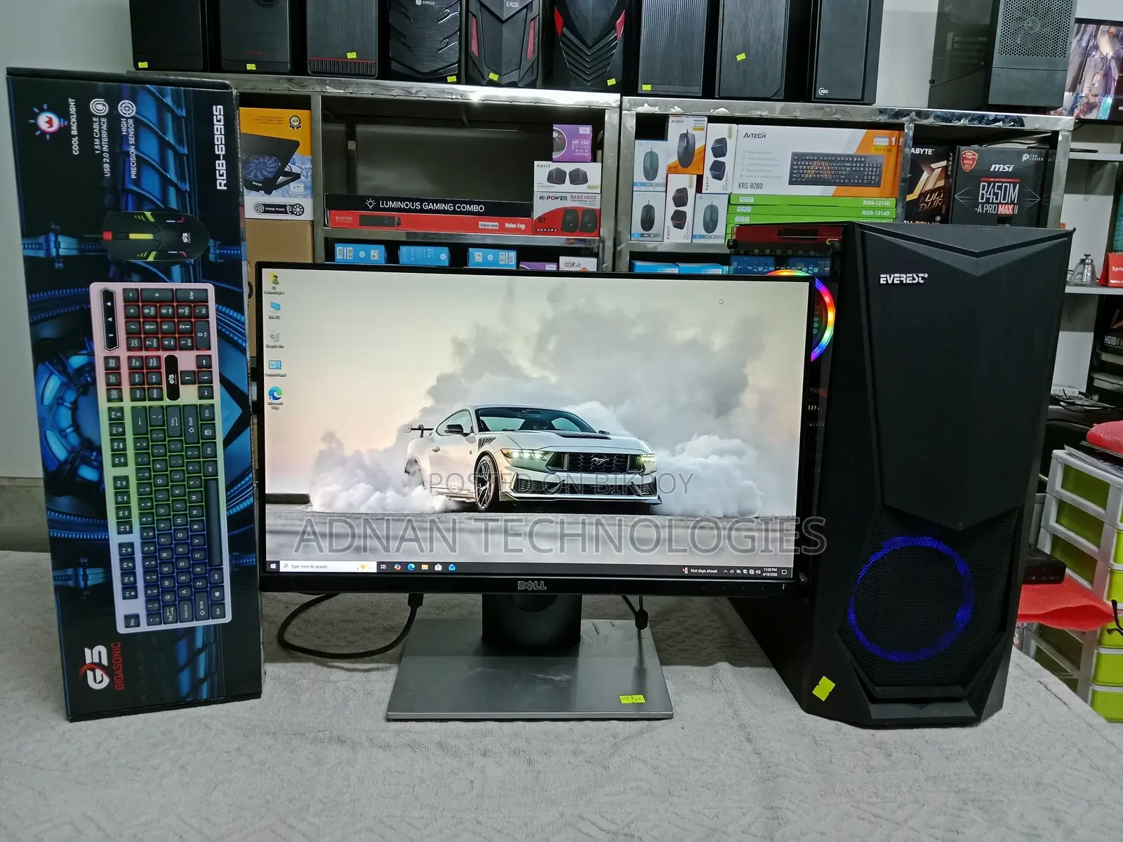 ️ Intel Core I5 10th Gen & 22” Ips Borderless - Full Computer Setup