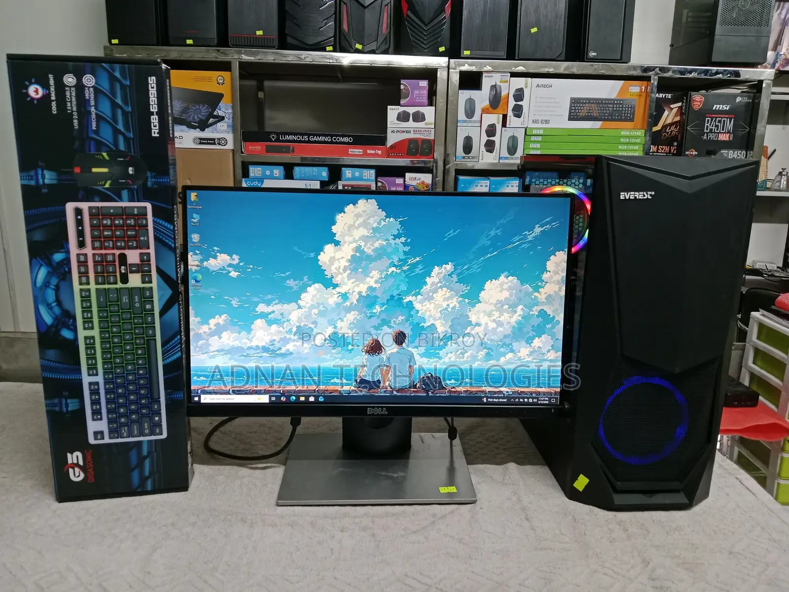 ️ Intel Core I5 10th Gen & 22” Ips Borderless - Full Computer Setup