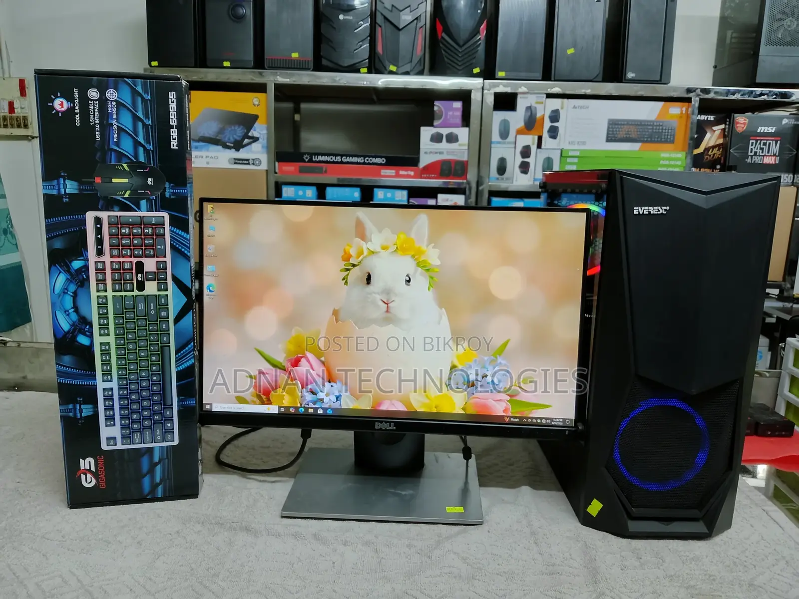 ️ Intel Core I5 10th Gen & 22” Ips Borderless - Full Computer Setup