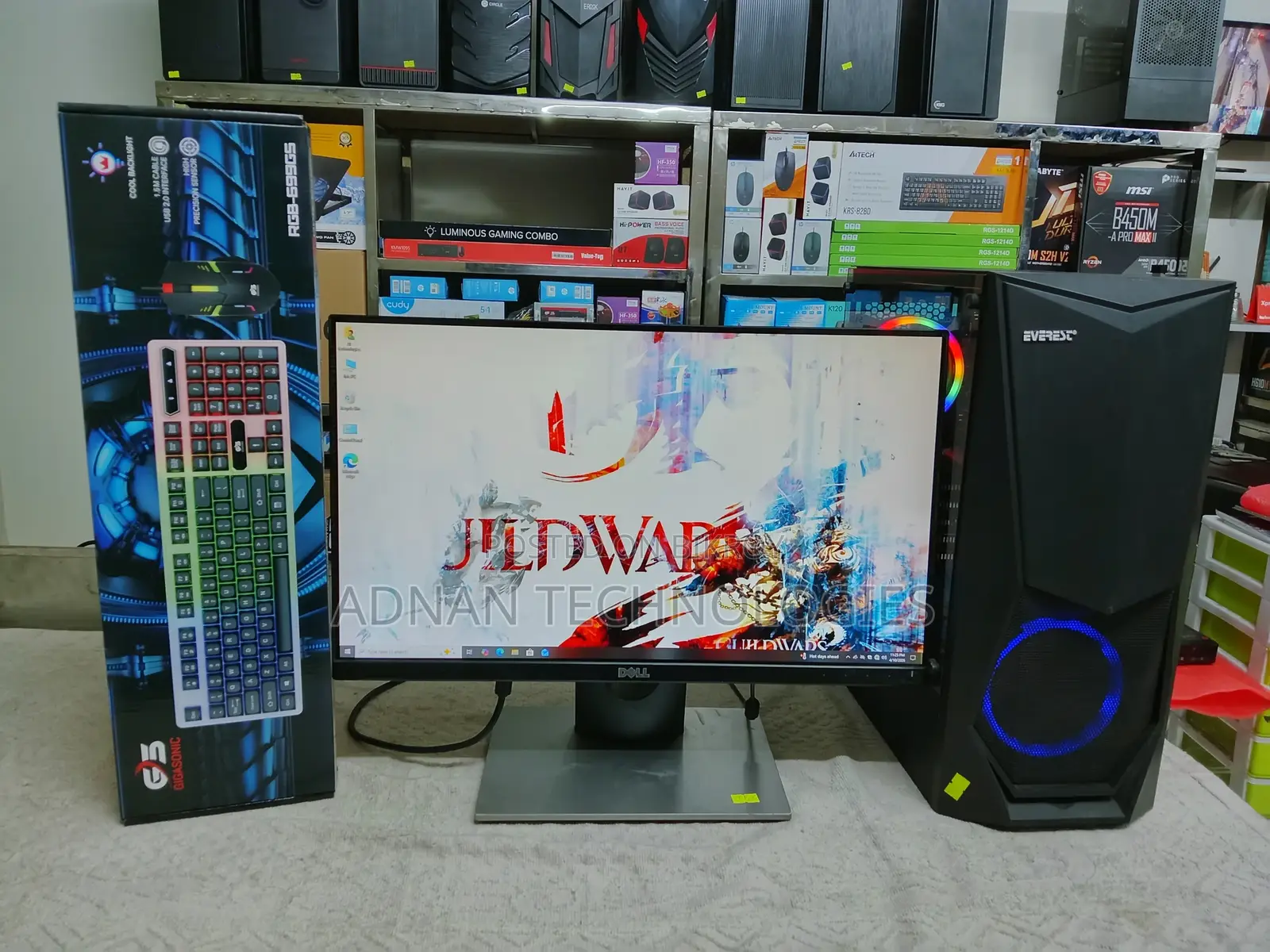 ️ Intel Core I5 10th Gen & 22” Ips Borderless - Full Computer Setup