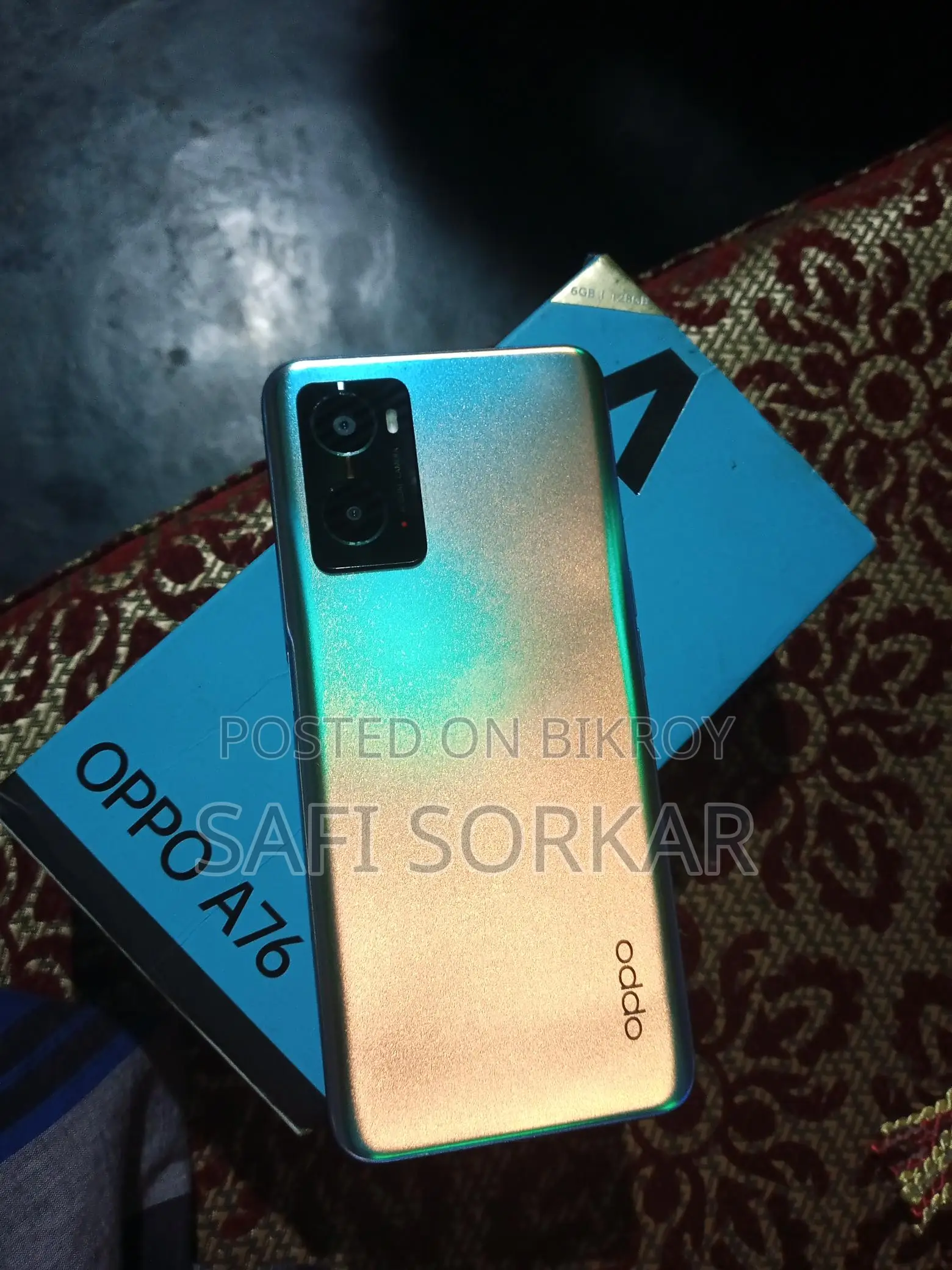 OPPO A76 6/128 (ব্যবহৃত)