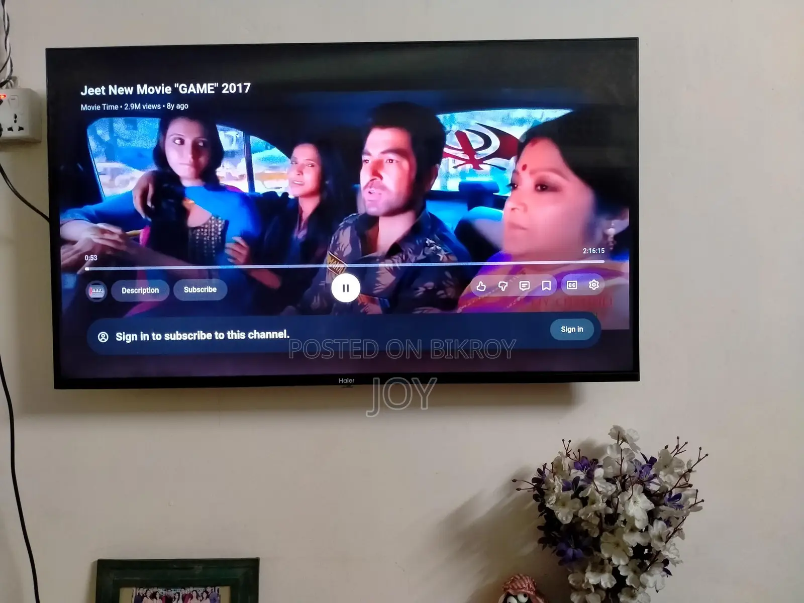 Haier Full HD Smart Voice Control TV