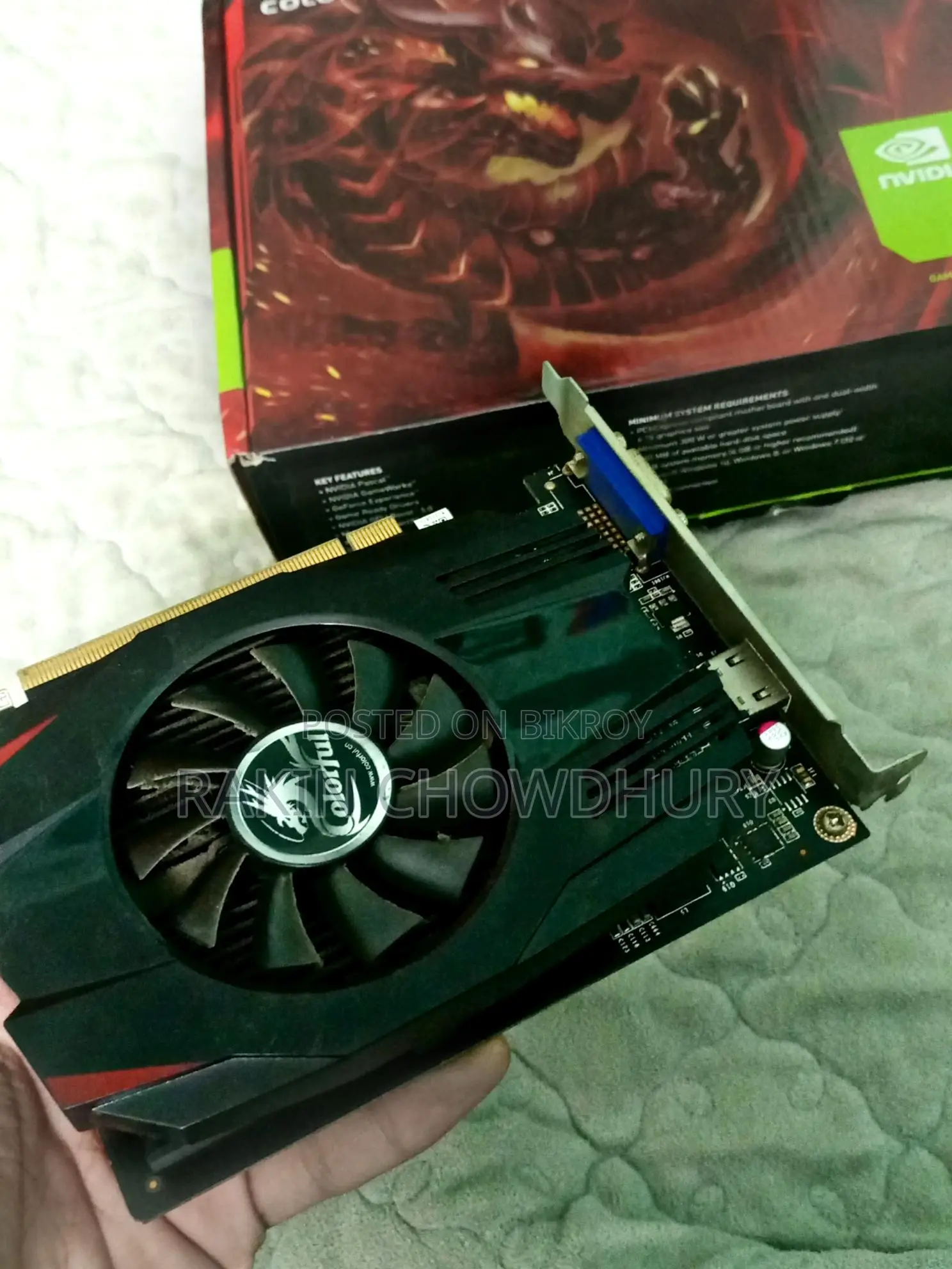 Nvidia Geforce Gt 1030 2gb | Graphics Card Colourful Edition
