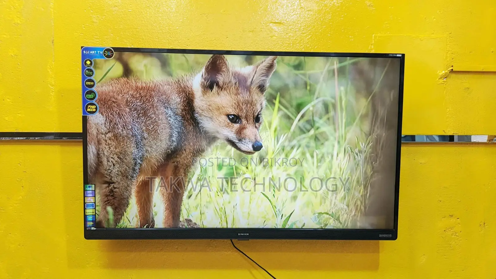 SINGER-43" Inch Smart Dolby Sound Vista TV
