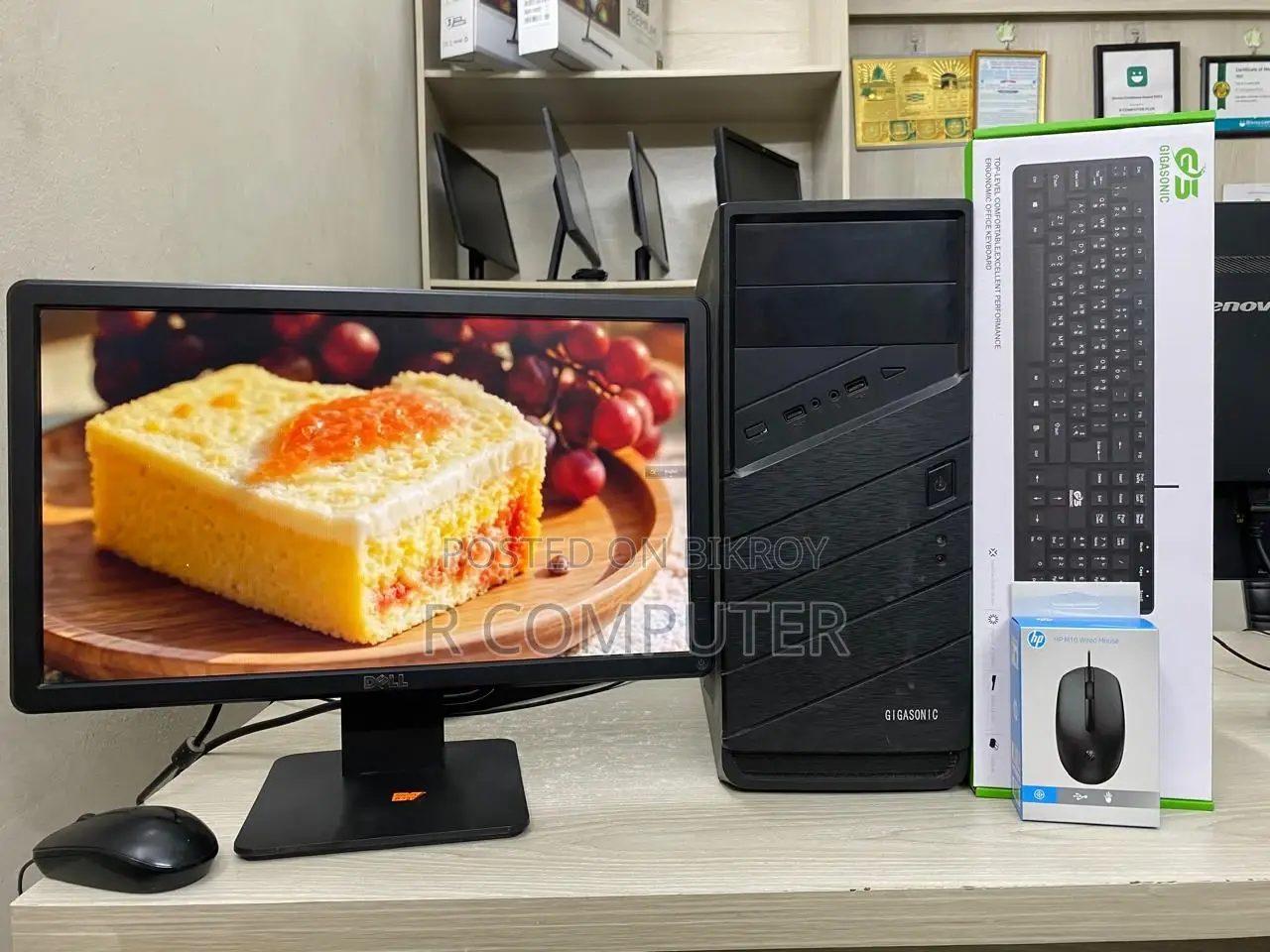 Complete Setup | Core i5 4th Gen 4GB RAM SSD Dell 19" Monitor