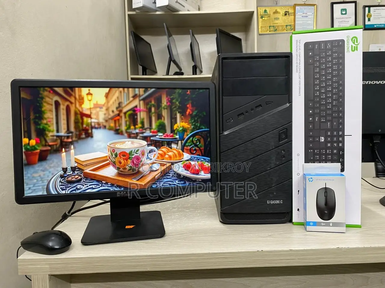 Complete Setup | Core i5 4th Gen 4GB RAM SSD Dell 19" Monitor