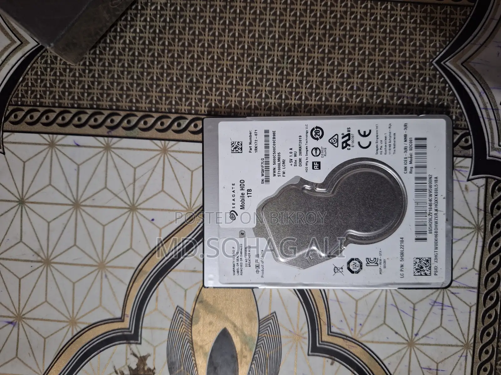 1tb Laptop Hard Disk Hdd