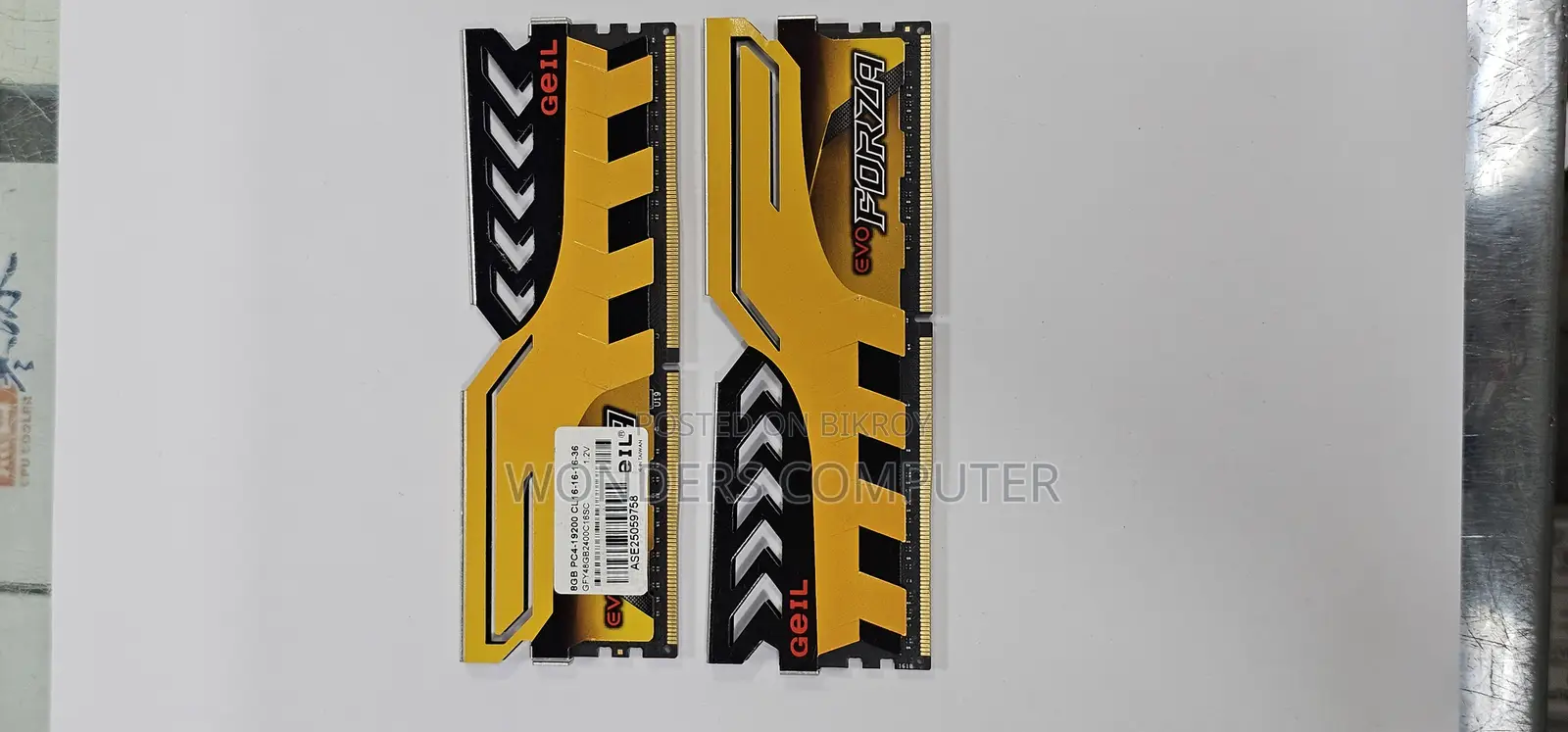 GAIL 8GB DDR4 2400 MHz RAM with 1 Year Replacement Warranty