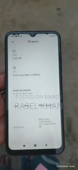 Xiaomi Redmi 9C , (Used)