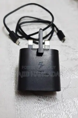Samsung 3 Pin 25w Superfast Charger