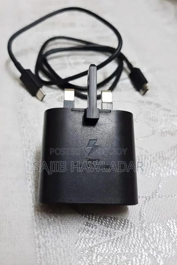 Samsung 3 Pin 25w Superfast Charger