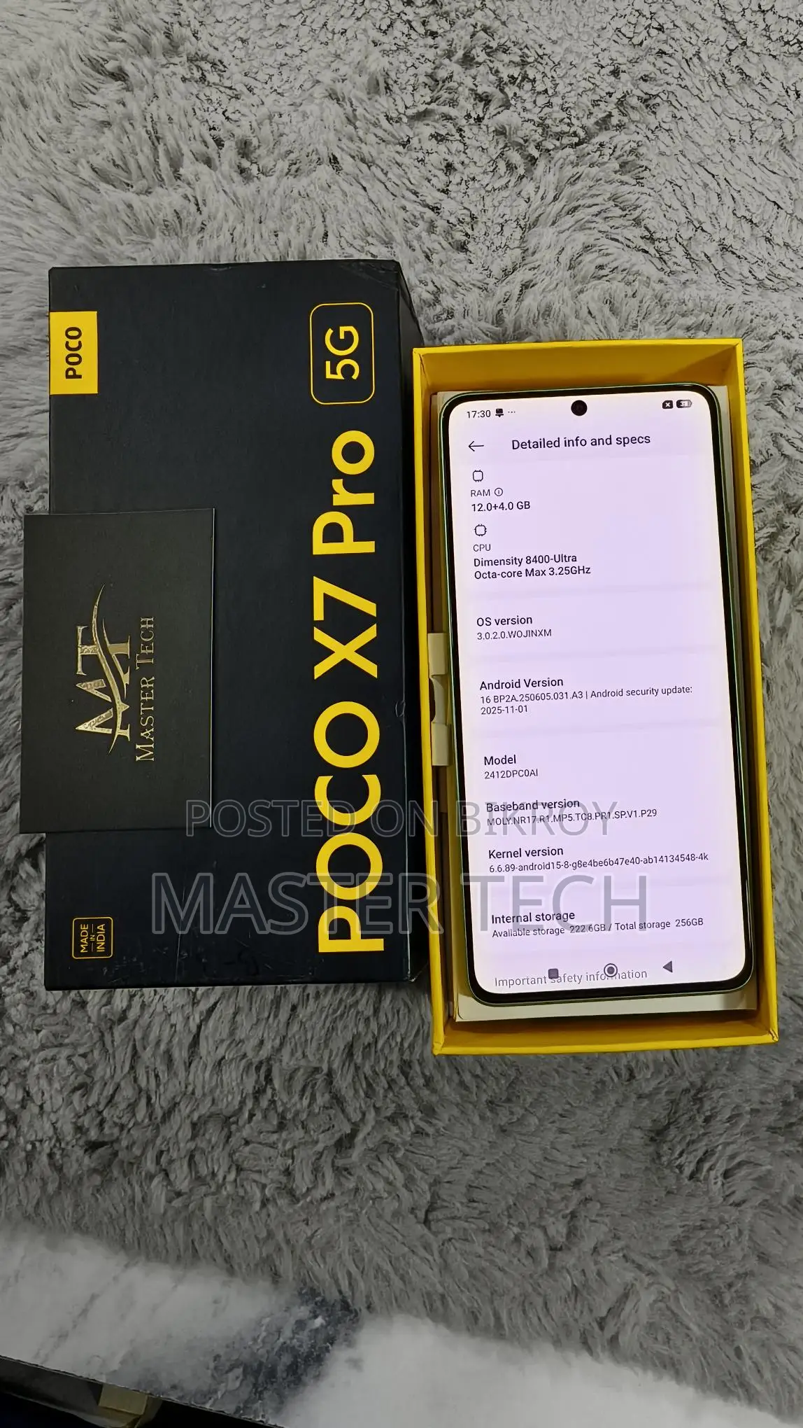 Xiaomi Poco X7 Pro 12/256 Global (Used)