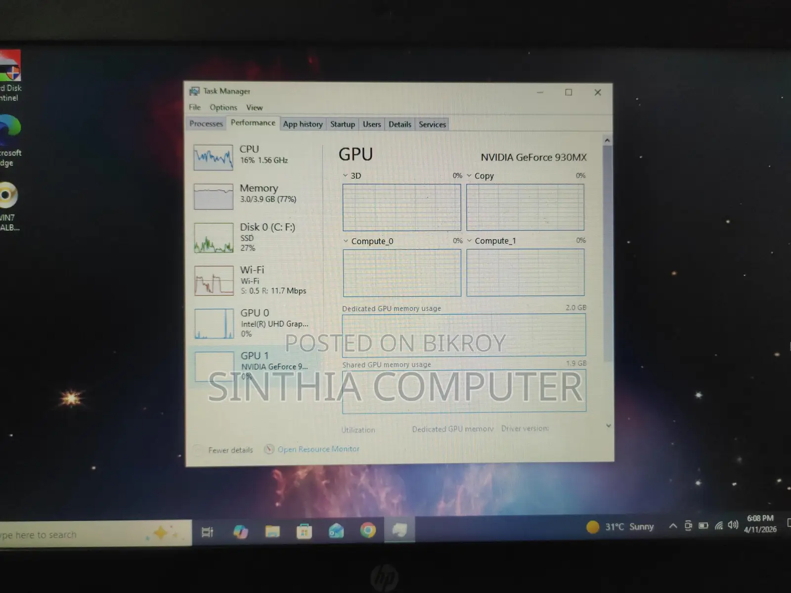 HP ProBook G5 Core i7 8th Gen Laptop