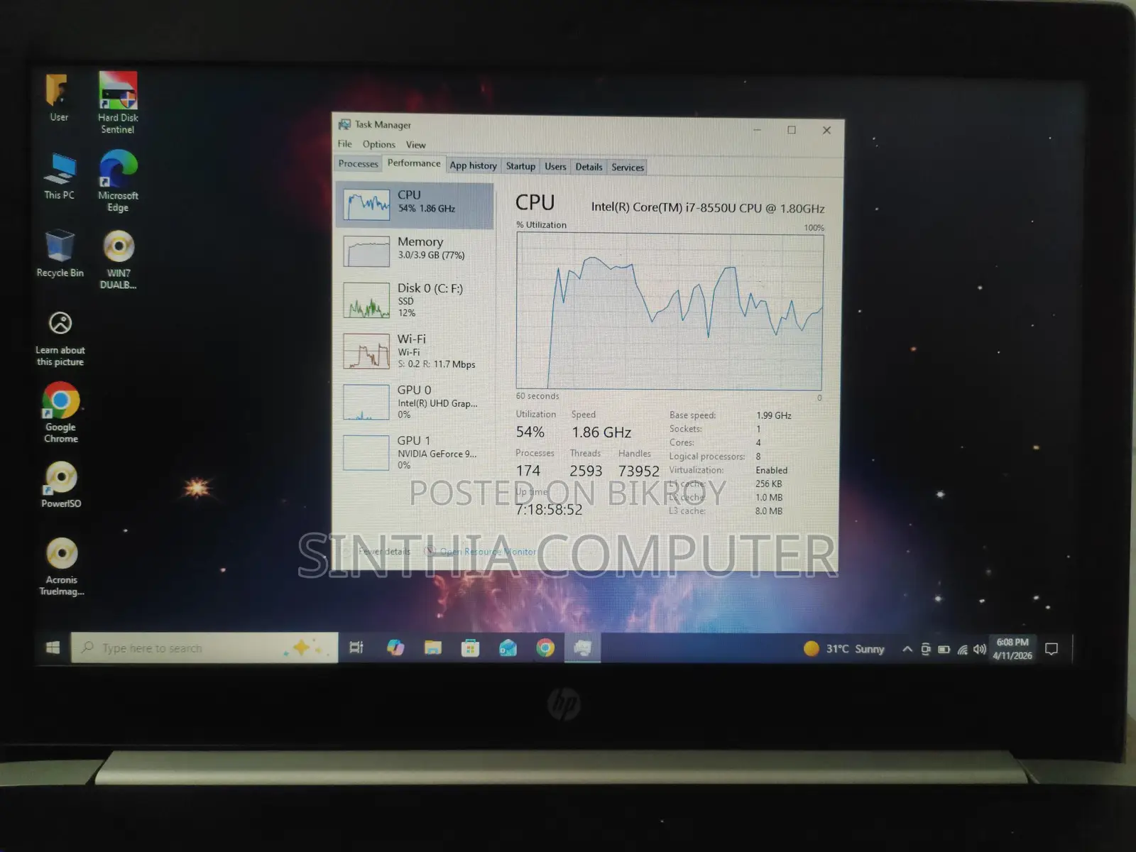 HP ProBook G5 Core i7 8th Gen Laptop