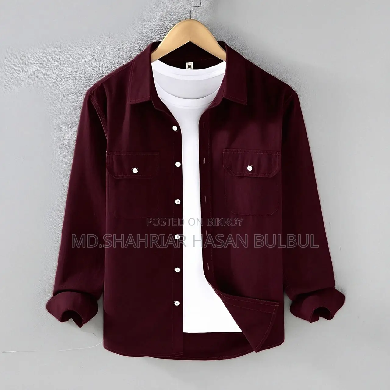 Full Sleeves Double Pocket Shirt