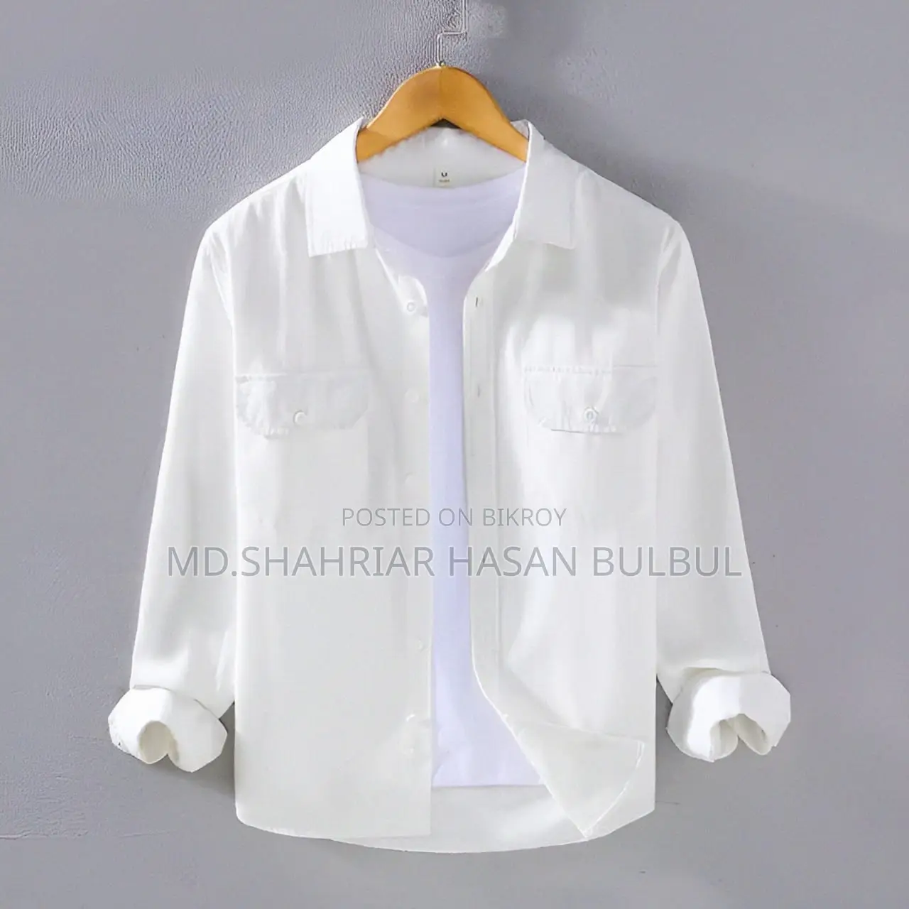 Full Sleeves Double Pocket Shirt